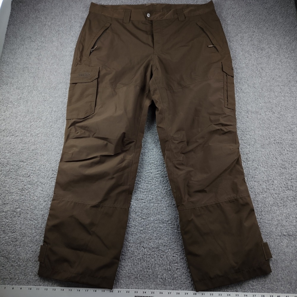 Bergans of Norway Pants Women 2XL XXL Short Skogshorn II Lady Brown Cargo EUC